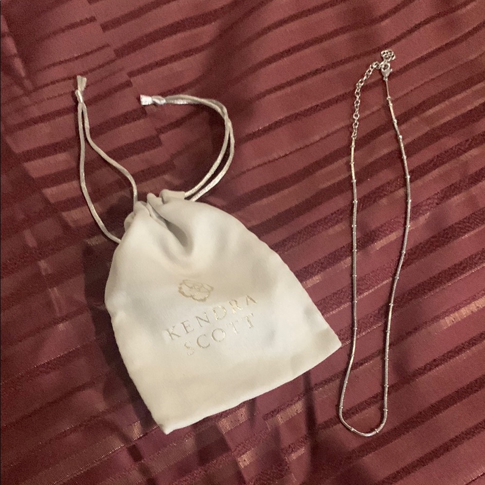 Kendra Scott Silver Necklace